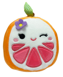 Squishmallows 5” Blacklight Foodie Collection – Capri the Orange