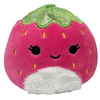 Squishmallows 5” Blacklight Foodie Collection – Mimi the Strawberry