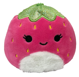 Squishmallows 5” Blacklight Foodie Collection – Mimi the Strawberry