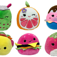 Squishmallows 5” Blacklight Foodie Collection Set of All 6 Characters