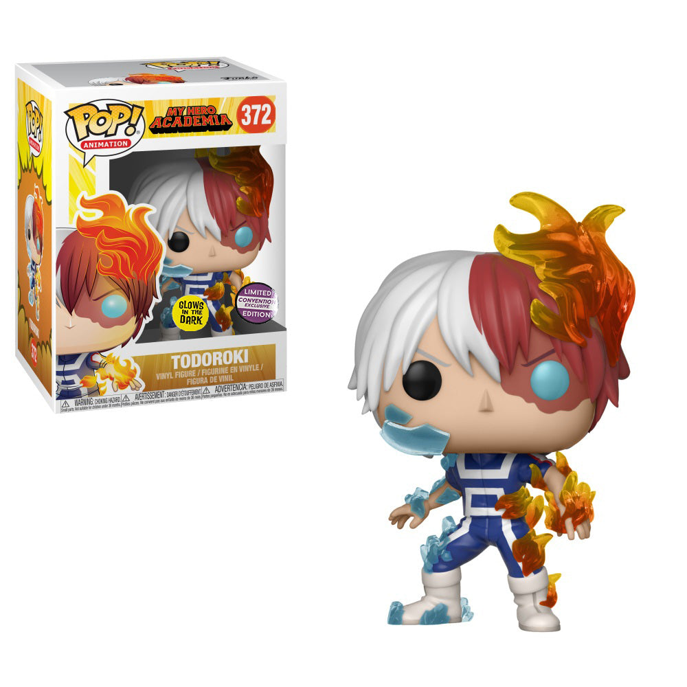 Funko Pop My Hero Academia Todoroki Glow in the Dark Convention Exclusive
