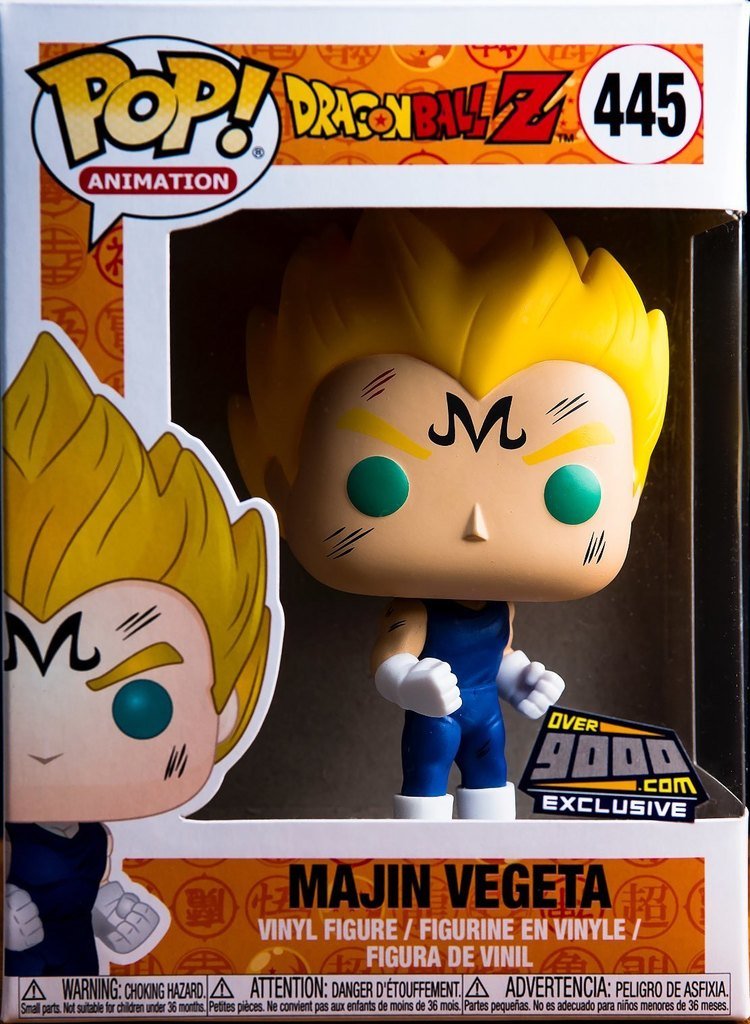 Funko Pop! offers Majin Vegeta Over9000.com Exclusive