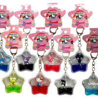 Hello Kitty Tsunameez Acrylic Keychain Figure Charm Set of All 8 Characters – Hello Kitty , Cinnamoroll , Kuromi , My Melody , Tuxedo Sam , Chococat , Badtz Maru & Keroppi
