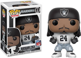 Funko POP! NFL: Marshawn Lynch (Raiders Away) Vinyl Collectible