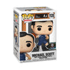 Funko Pop Exclusive The Office - Michael Scott with Chalice Collectibles Exclusive sticker.