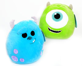 Squishmallows 5” Disney’s Pixar Mike & Sully Set of 2.