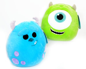 Squishmallows 5” Disney’s Pixar Mike & Sully Set of 2.
