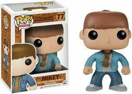 Funko POP Movies: Goonies Mikey Action Figure - "NOT IN MINT CONDITION" PACKAGE HAS SOME WEAR - NO RETURNS ALLOWED