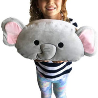 SQUISHMALLOWS 12" Super Soft Mochi Squishy Plush Toy - Mila The Elephant Plushie