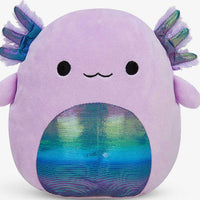 Squishmallows 8” Axolotl Collection – Monica the Pastel Purple Axolotl with Shinny Tummy and Ears