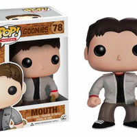 Funko POP Movies: Goonies Mouth Action Figure - "NOT IN MINT CONDITION" PACKAGE HAS SOME WEAR - NO RETURNS ALLOWED