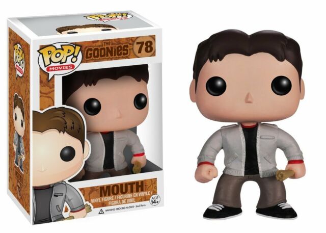Funko POP Movies: Goonies Mouth Action Figure - "NOT IN MINT CONDITION" PACKAGE HAS SOME WEAR - NO RETURNS ALLOWED