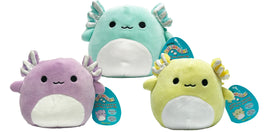 Squishmallows 5" Exclusive Easter Axolotl Set of 3 Includes - Anastasia , Monica & Treyton