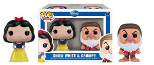 Funko Pop Disney's Snow White & Grumpy Mini Set