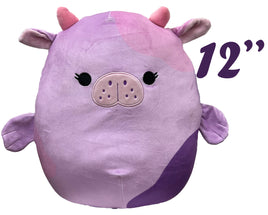 12”  Squishmallow Stasia the Pastel Purple SeaCow Exclusive