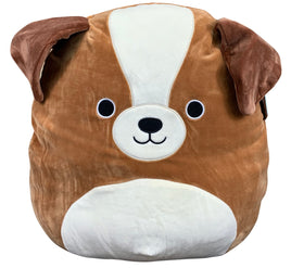 Squishmallow Kellytoy 12 Inch Dog Bernie The St. Bernard - Super Soft Plush Toy Animal