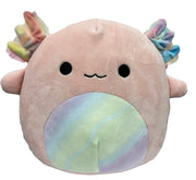 Squishmallows 8” Axolotl Collection – Archie the Light Pink Axolotl with Tie-Dye Ears