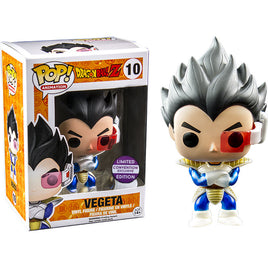 Funko Pop Dragon Ball Z Metallic Vegeta Convention Exclusive