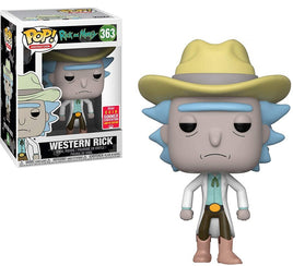 Funko Pop Rick and Morty Western Rick 2018 Summer Convention Exclusive